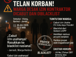 Proyek Jalan Nasional Telan Korban, Warga Desak Kontraktor Dicabut Izinnya dan Diblacklist dari Proyek Pemerintah
