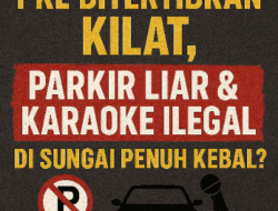 PKL Ditertibkan Kilat, Parkir Liar dan Karaoke Ilegal di Sungai Penuh Kebal Perda