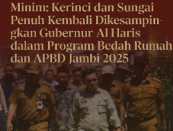 Wo Haris, ke Kerinci Sungai Penuh Rajin dan Disambut Mewah, Bantuan dan Proyek Malah Diberikan Sedikit