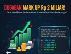Dugaan Mark Up Dana Pemeliharaan Peralatan Perkantoran di Bandara Depati Parbo Tahun Anggaran 2024 Mulai Mencuat