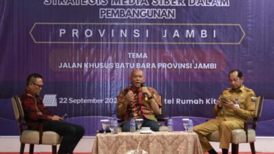 Diskusi Bersama SMSI, Pemprov Jambi dan Perusahaan Tambang Bahas Jalan Khusus Batu Bara