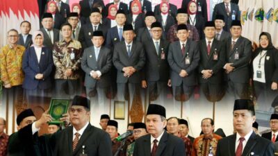 Tiga Direktur Bank Jambi Resmi Dilantik, Gubernur Al Haris Tekankan Komitmen dan Dedikasi