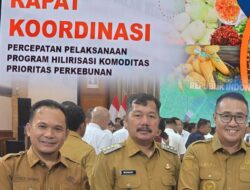 Perkuat Ekonomi Daerah, Bupati Kerinci Monadi Hadiri Rakor Hilirisasi Komoditas Prioritas Perkebunan