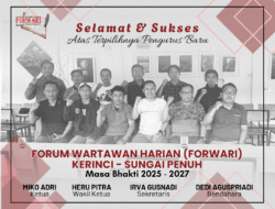 Terpilih Aklamasi, Miko Adri Pimpin FORWARI Kerinci-Sungai Penuh Periode 2025–2027