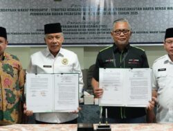 Bank Jambi Jalin Kerjasama dengan Badan Wakaf Indonesia Provinsi Jambi