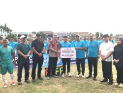 Bank Jambi Dorong Semangat Olahraga Lewat Turnamen Sepak Bola Bupati Cup Kerinci 2025