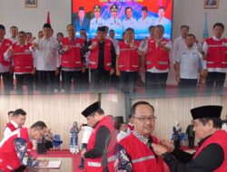 Wabup Murison Dilantik sebagai Ketua Dewan Kehormatan PMI, Boy Edwar Pimpin PMI Kerinci Masa Bakti 2025–2030