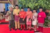 Teks Fhoto : Terlihat Pimpinan Cabang Bank Jambi Kerinci yang Menghadiri Paripurna DPRD HUT Kerinci