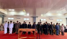 Ini Nama-nama Pejabat yang Dilantik Bupati Kerinci Monadi Sore ini