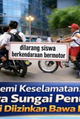 Demi Keselamatan, Pemkot Tegas Larang Siswa Bawa Motor ke Sekolah