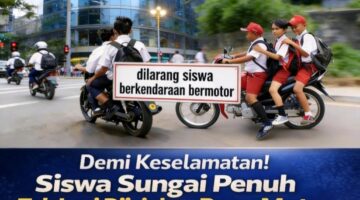Demi Keselamatan, Pemkot Tegas Larang Siswa Bawa Motor ke Sekolah