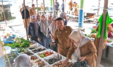 Sekretariat DPRD Kerinci Tinjau Pasar Harian Jelang Idul Adha