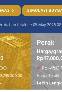 Harga Emas Turun Hari Ini, Saat Tepat Beli atau Tunggu? Simak Analisis Terbarunya!
