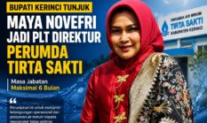 Bupati Tunjuk Maya Novefri Jadi Plt Direktur Perumda Tirta Sakti Kerinci