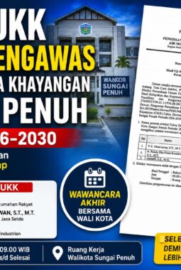 Hasil UKK Dewan Pengawas PERUMDA AM Tirta Khayangan Sungai Penuh Diumumkan