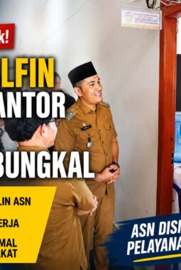 Wako Alfin Sidak Kantor Camat Sungai Bungkal, Tegaskan Disiplin ASN dan Pelayanan Maksimal