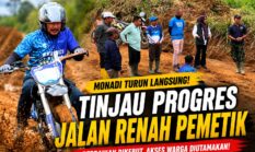Monadi Naik Trail Pantau Progres Jalan Renah Pemetik