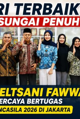 Putri Terbaik Kota Sungai Penuh Kembali Jalankan Tugas Negara pada Hari Lahir Pancasila 2026