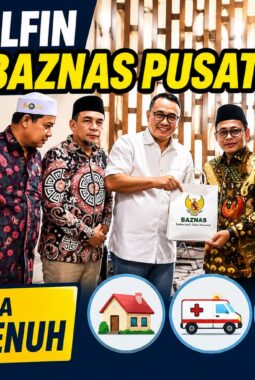 Temui Baznas Pusat, Wako Alfin Perjuangkan Rumah Layak Huni dan Ambulans
