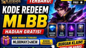 Kode Redeem Mobile Legends Terbaru 24 Mei 2026 Pagi