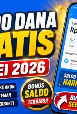 Saldo DANA Gratis 26 Mei 2026 Cair Lagi!