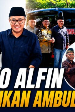Wako Alfin Serahkan Ambulance untuk Warga Desa Sungai Ning