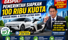 Gaspol! Pemerintah Siapkan 100 Ribu Kuota Subsidi Mobil dan Motor Listrik Baru