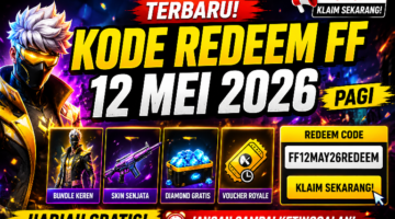 Kode Redeem FF Terbaru 12 Mei 2026 Pagi, Buruan Klaim Hadiah Skin dan Diamond Gratis