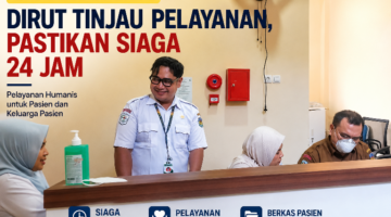 Wujudkan Pelayanan Terbaik, Dirut RSU MHA Thalib Tinjau Ruang Pantau Pasien 24 Jam