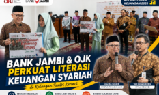 Bank Jambi dan OJK Perkuat Literasi Keuangan Syariah di Kalangan Santri
