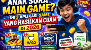Anak Suka Main Game? Ini 3 Aplikasi Game yang Menghasilkan Cuan di 2026