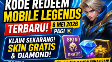 Kode Redeem Mobile Legends Terbaru 6 Mei 2026 Pagi, Dapatkan Skin Gratis hingga Diamond