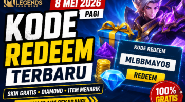 Update Kode Redeem Mobile Legends Hari Ini 8 Mei 2026, Banyak Hadiah Gratis Menanti!