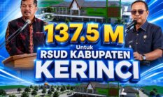 Tender RSUD Kerinci Tuntas, Bupati Monadi: Hadiah Bahagia untuk Pelayanan Kesehatan Masyarakat