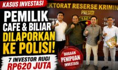 Kerugian Hingga 620 Juta, Pemilik Juanda Cafe dan Biliar Dilaporkan ke Polisi