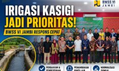 BWSS VI Jambi Prioritaskan Perbaikan Irigasi Kasigi, Usulan Camat Depati Tujuh Direspons Cepat demi Ketahanan Pangan