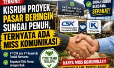 Kisruh Proyek Pasar Beringin Sungai Penuh Berakhir, PT CSK dan PT Kuarindo Sepakati Titik Temu