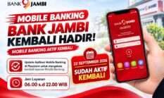 Mobile Banking Bank Jambi Kembali Aktif, Lupa Pasword, ini Caranya