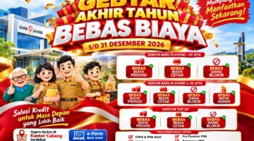 Bank Jambi Hadirkan Gebyar Akhir Tahun Bebas Biaya, Berlaku hingga 31 Desember 2026