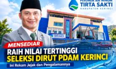 Mensediar Raih Nilai Tertinggi Seleksi Dirut PDAM Kerinci, Ternyata ini Rekam Jejaknya
