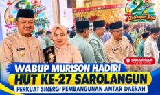 Wabup Murison Hadiri HUT ke-27 Sarolangun, Perkuat Sinergi Pembangunan Antar Daerah