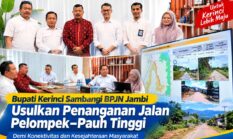 Bupati Kerinci Sambangi BPJN Jambi, Usulkan Penanganan Jalan Pelompek–Pauh Tinggi