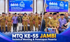 Wabup Murison Hadiri Technical Meeting MTQ ke-55 Jambi, Kerinci Siap Perkuat Syiar Al-Qur’an